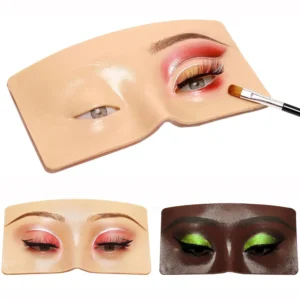 صورت تمرینی مژه | (مانکن تمرین کاشت مژه)