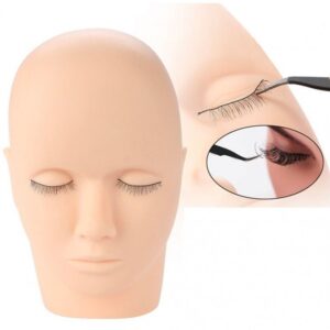 کله مانکن تمرینی مژه